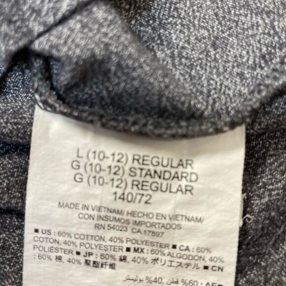 Old Navy Short Sleeve T-shirt gray awesome graphic tee dry fit top boys Size 10 - Picture 6 of 7